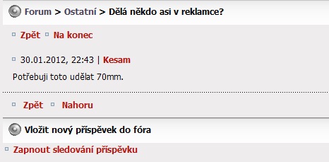 foto k příspěvku  od CVakk