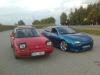 Auto druhé, M323f, 1.6 66KW, rv 1994 - stála 7tis. Kč - byla prohnilá, tak mosela do světa..